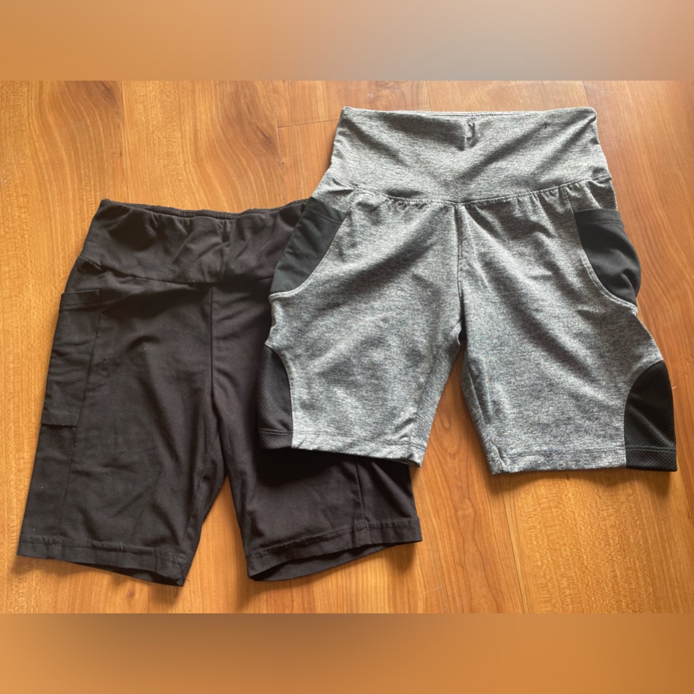 Bundle of 2 pair (No Boundaries & Series 8) EUC bike shorts